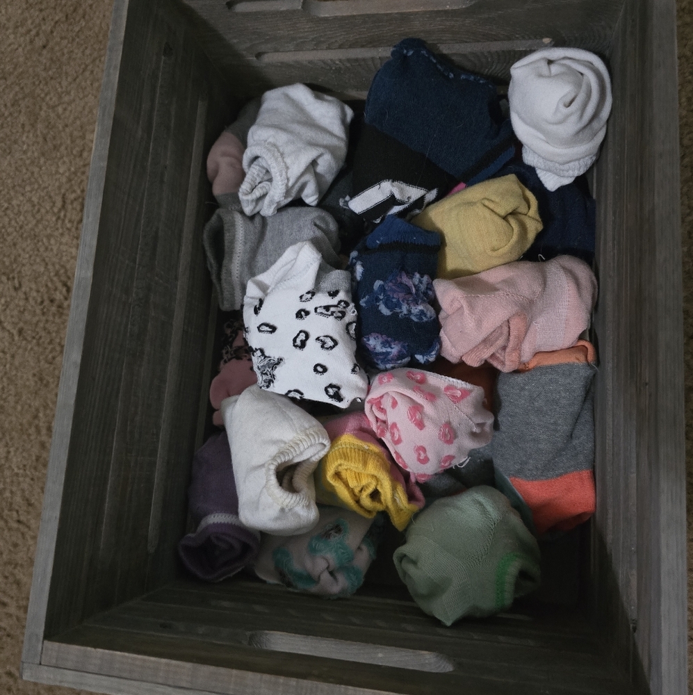 Colorful Assorted Ankle Socks - 25 Socks